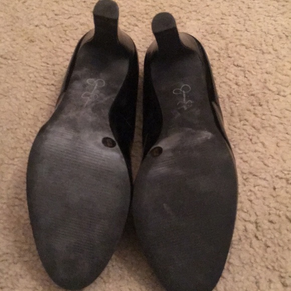Jessica Simpson black patent heels - Picture 5 of 7